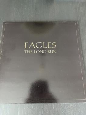 LP van The Eagles, titel 'The Long Run'.