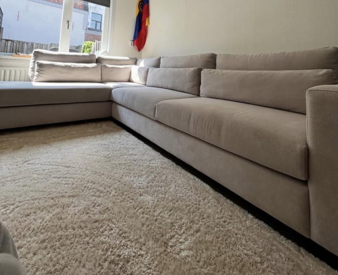Hoekbank met lounge