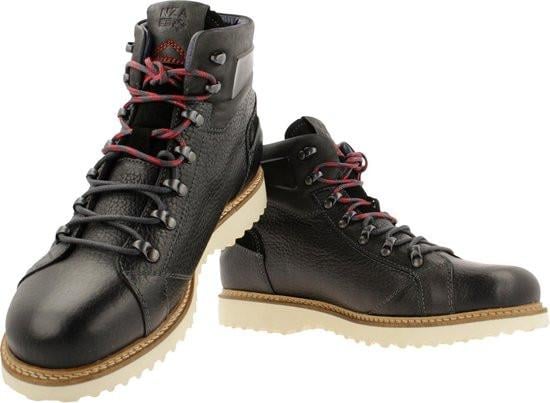 NZA New Zealand Auckland: Donkerbruine leren boots maat 43 NIEUW