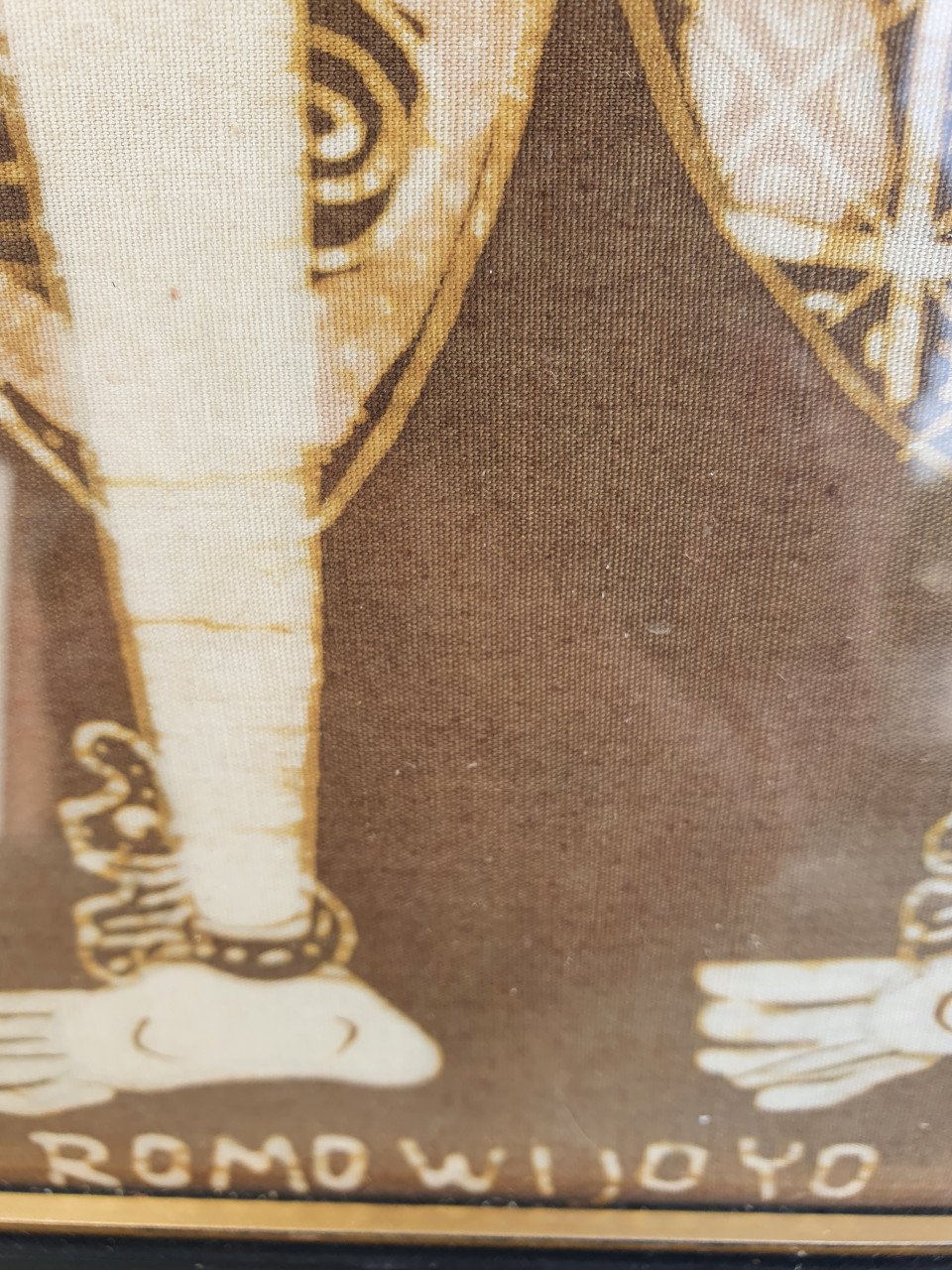 Mooi antiek kunstwerk(indonesié Java) Batik tulis...Romowijoyo, batik...