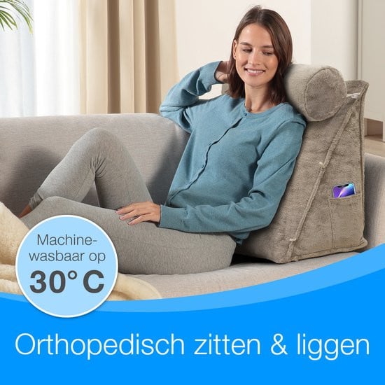 Steunkussen voor de rug (bank en bed)