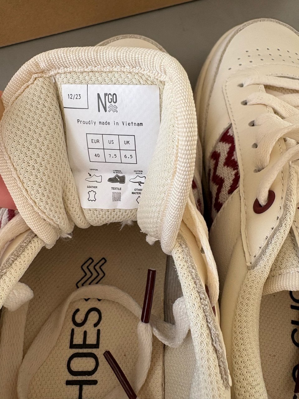 Sneakers merk NGO - maat 40 - Nieuw!