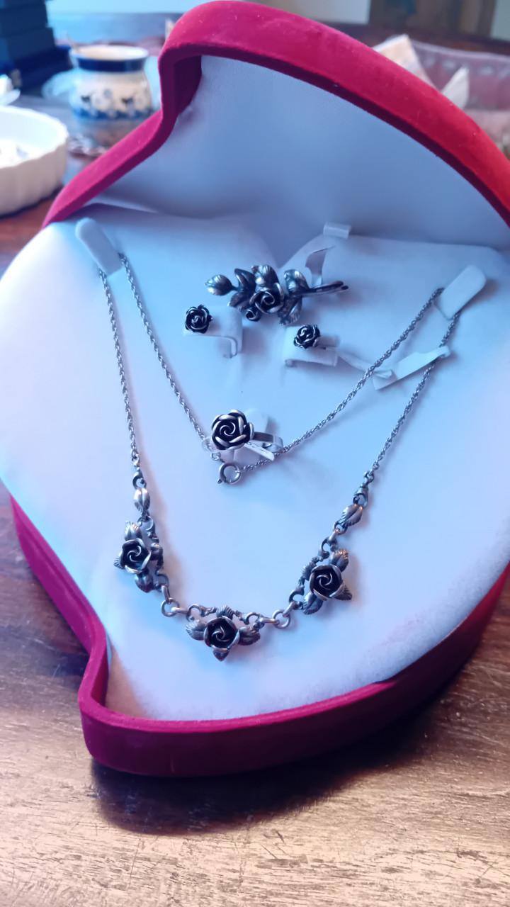 Valentijn kado zilver roos