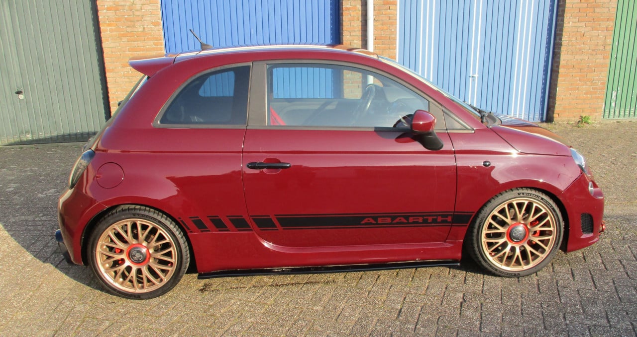 Fiat 500 Abarth  Maserati uitvoering(replica)   180pk, Nieuwe APK