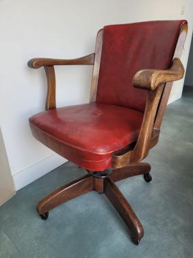 Vintage kantoorstoel