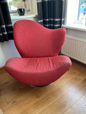 Rode zetel merk ESPRIT ( draaibaar )