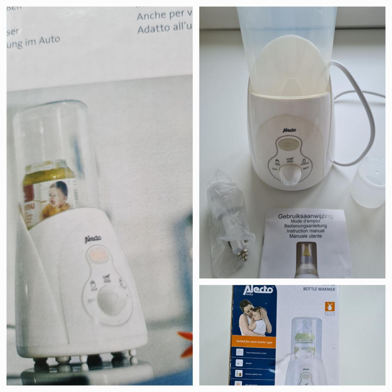 Nieuw in doos !  Alecto BW-80 flessen- en babyvoedingverwarmer.