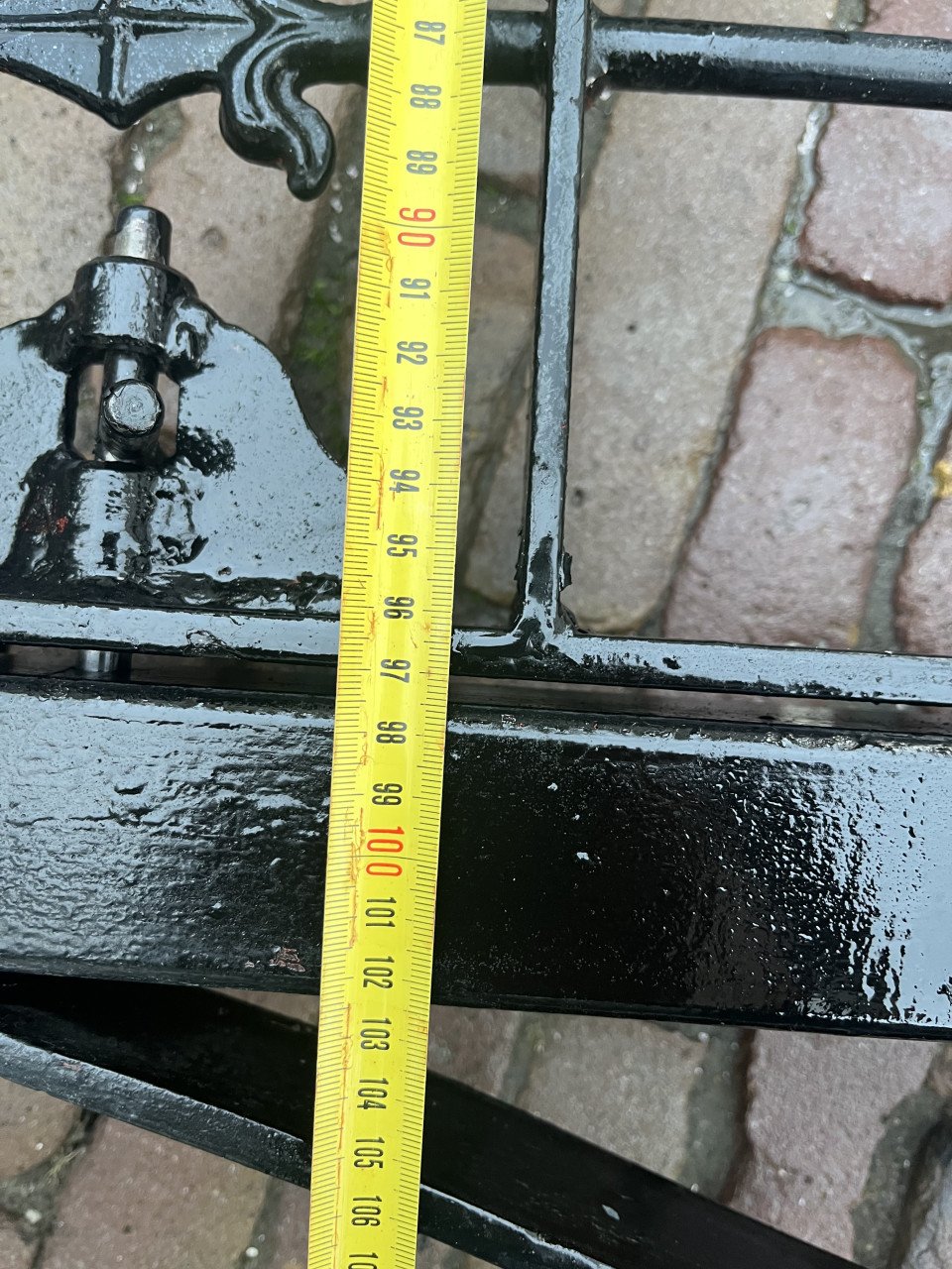 Zware kwaliteit tuinpoortje (gegalvaniseerd)