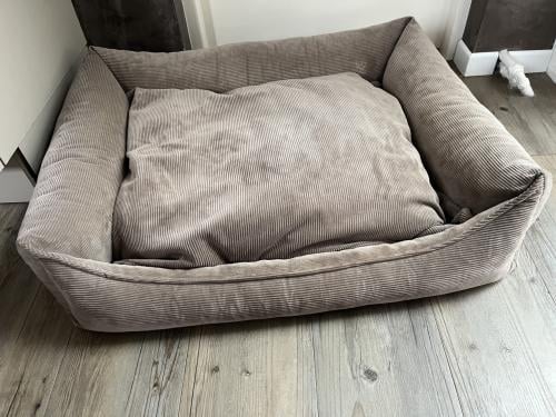 Grote hondenmand ribstof