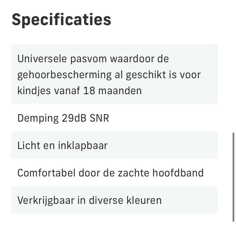 Alecto gehoorbeschermer kids