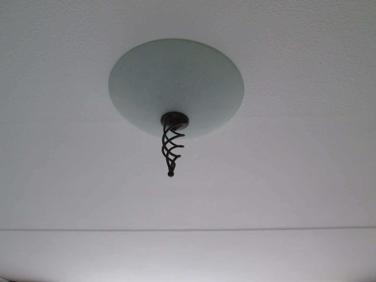 Staande lamp met bijbehorende plafondlamp