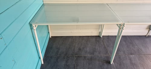3x Glazen tafel IKEA Lyrestad