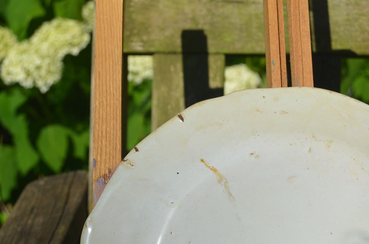 Div. aardewerk borden floraal decor op 1 na, 19e/20e eeuw (4)
