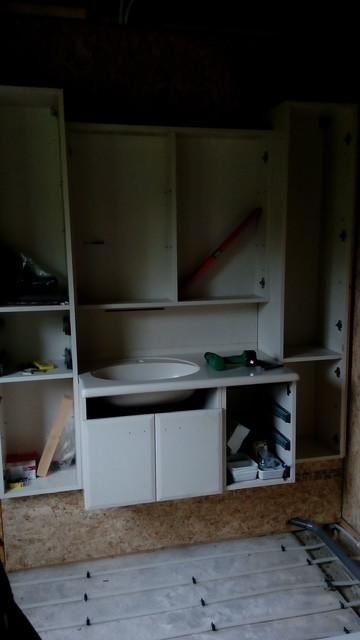 Zeer solide badkamermeubel stevig MDF