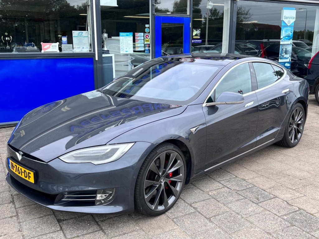 Tesla Model S s p100d ludicrous full options, autopilot , 21 inch velgen en