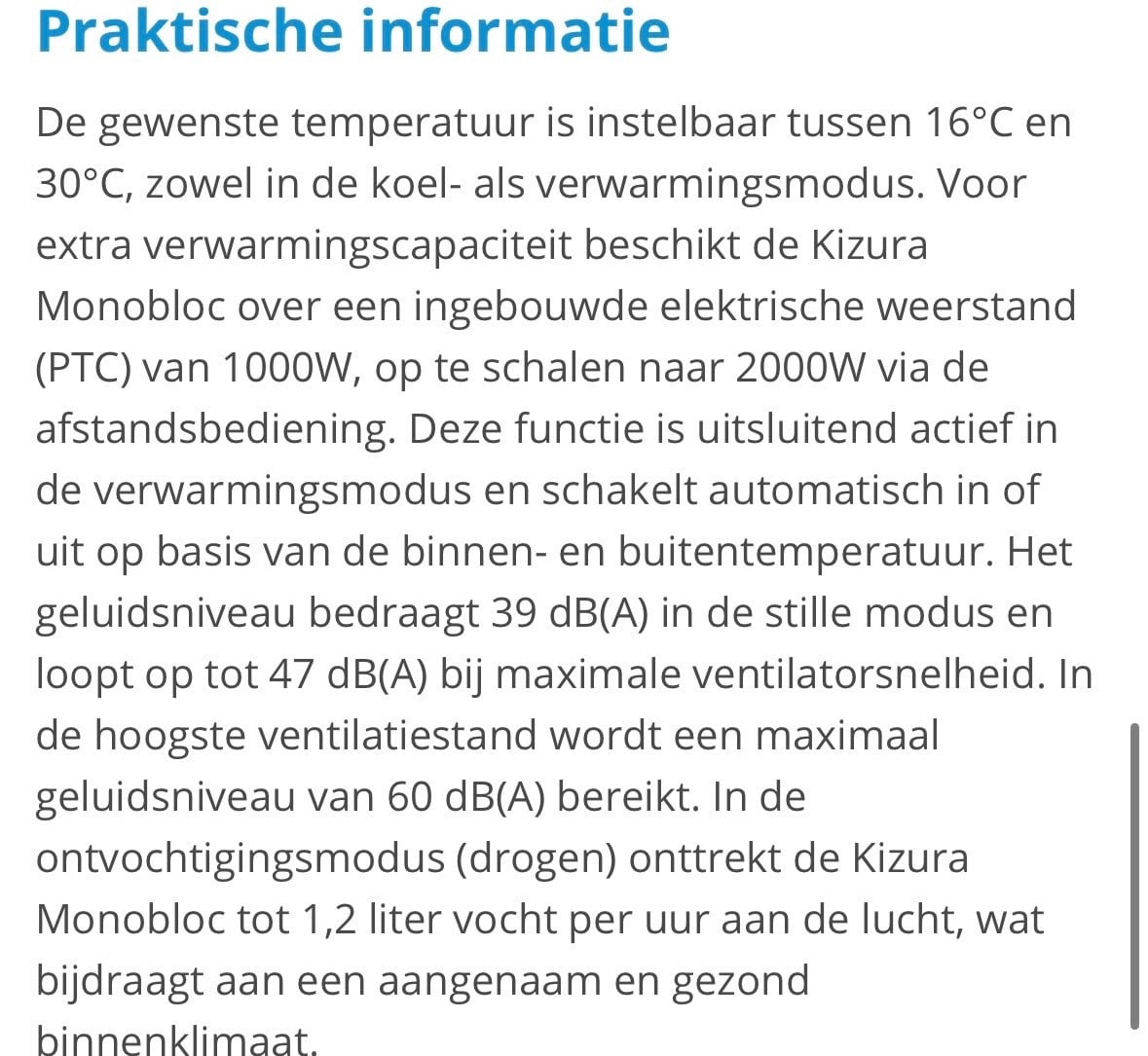 Airco (monoblock) nieuw in doos