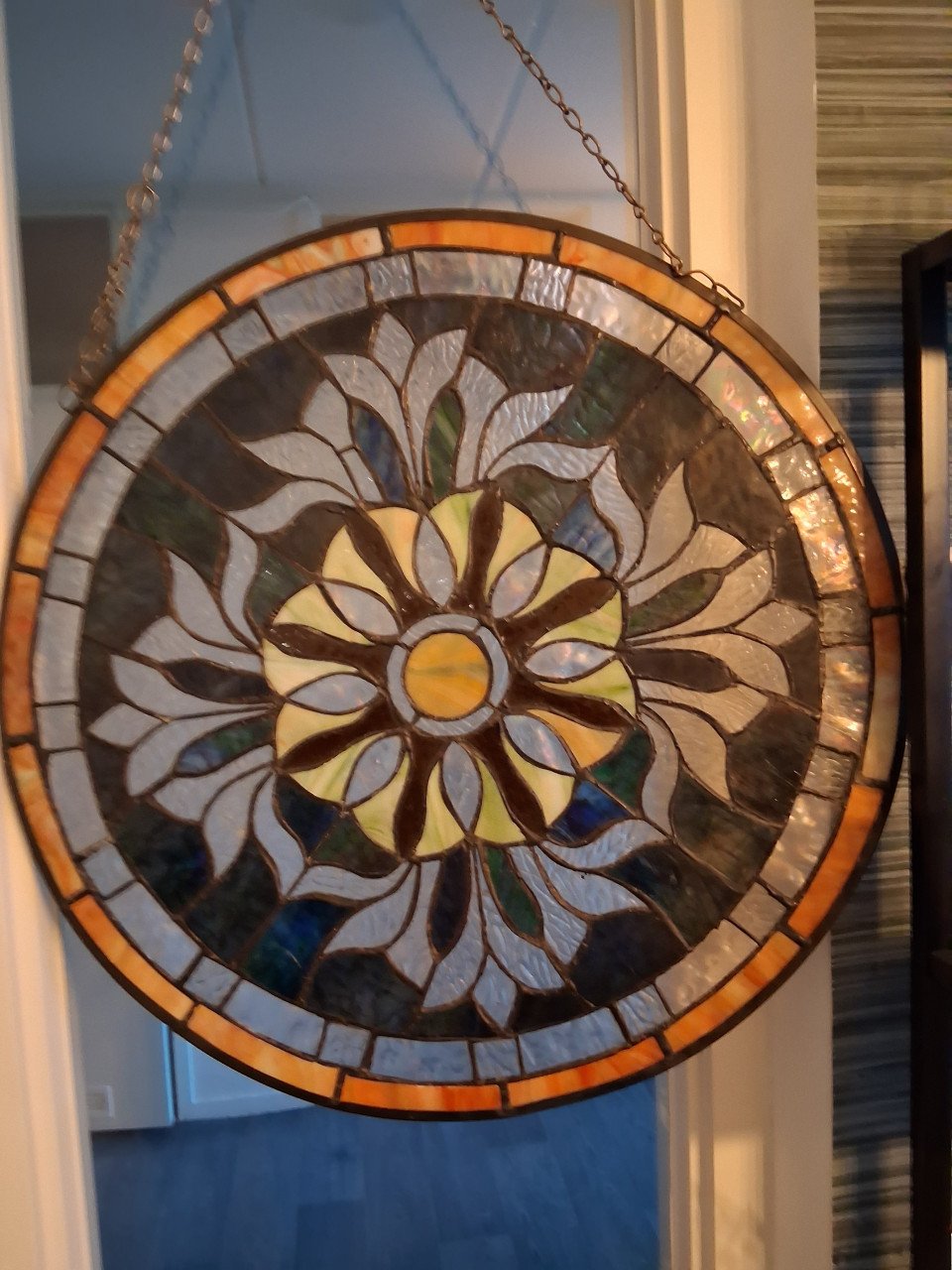 Tiffany style glas in lood zonnevanger