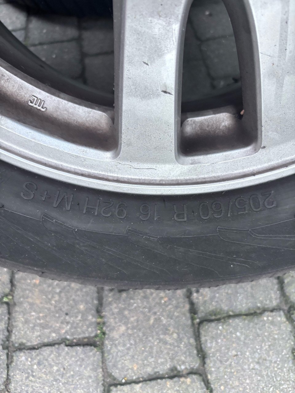 Honda velgen+band 4st. 16 inch