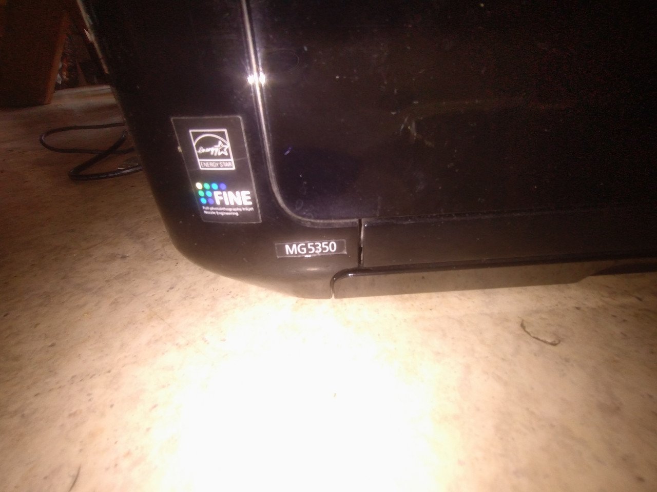 Canon inktjet printer scanner