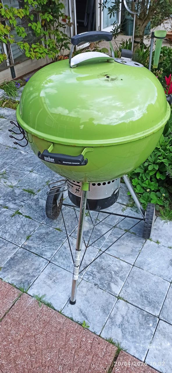 Weber barbecue 57cm Master Touch - Gratis voor reserveonderdelen