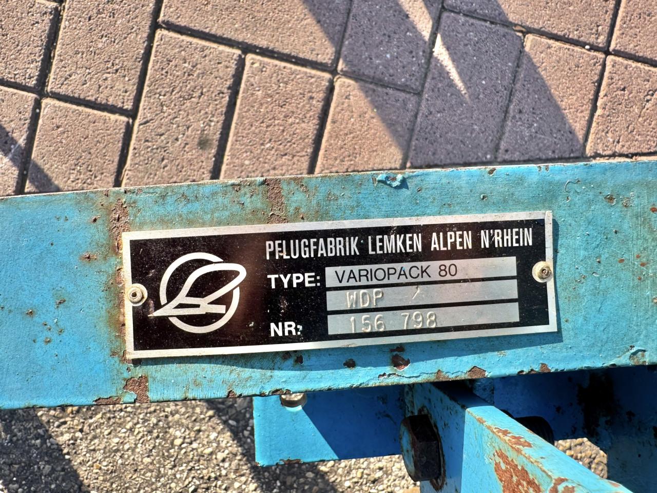 Lemken Vario pack 80