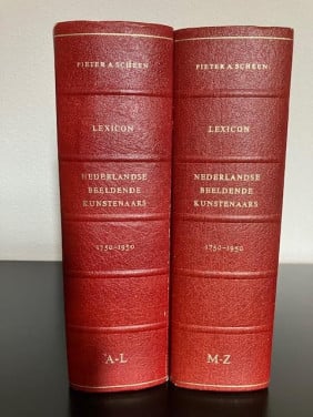 SCHEEN PIETER A. LEXICON NEDERLANDSE BEELDENDE KUNSTENAARS MET SUPPLEMENT