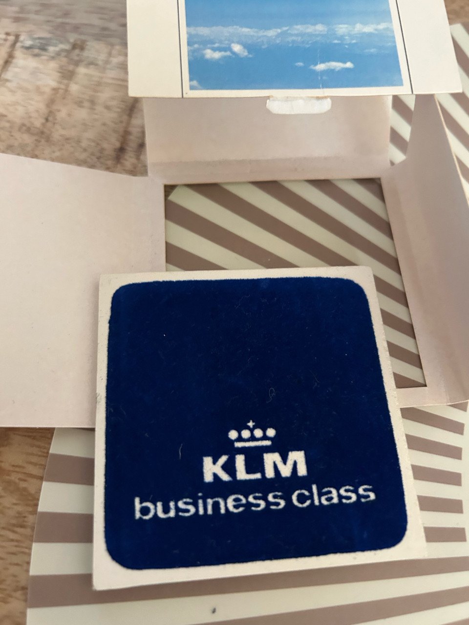 KLM BUSINESS TEGELTJE
