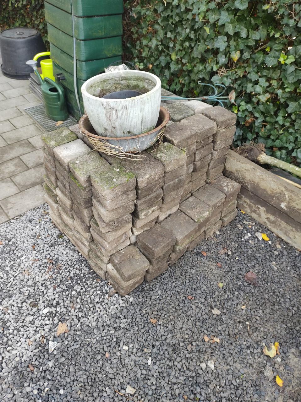 Bestrating steentjes 14x14cm