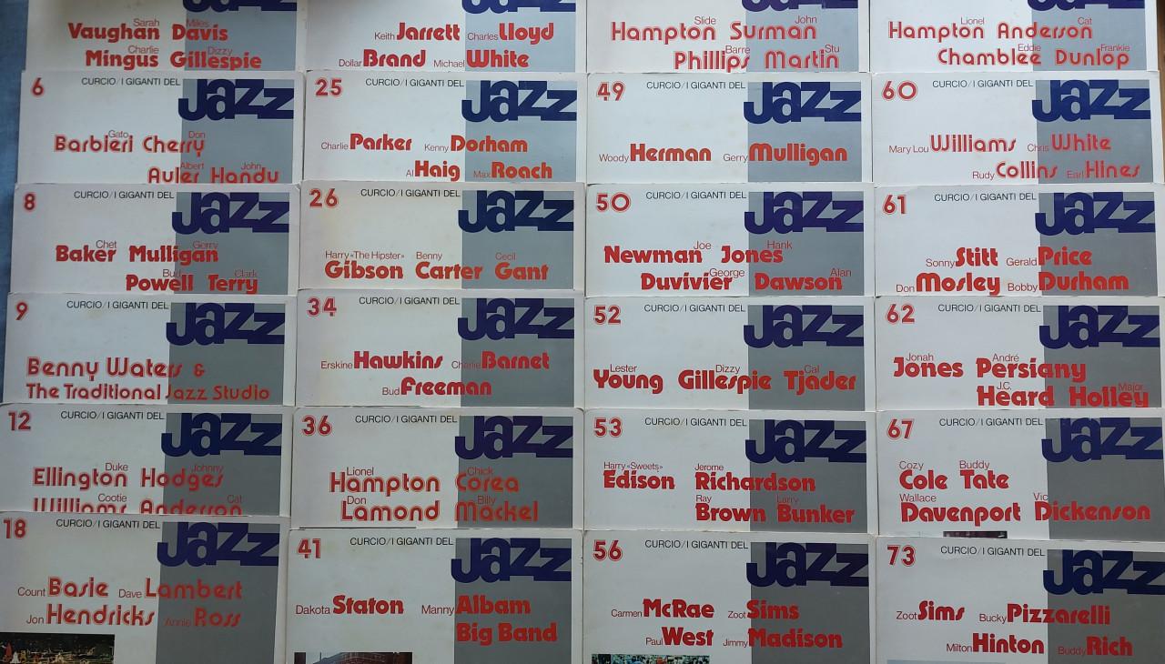 Oude Jazz Vinyl Curcio i giganti del jazz vinyl collectie