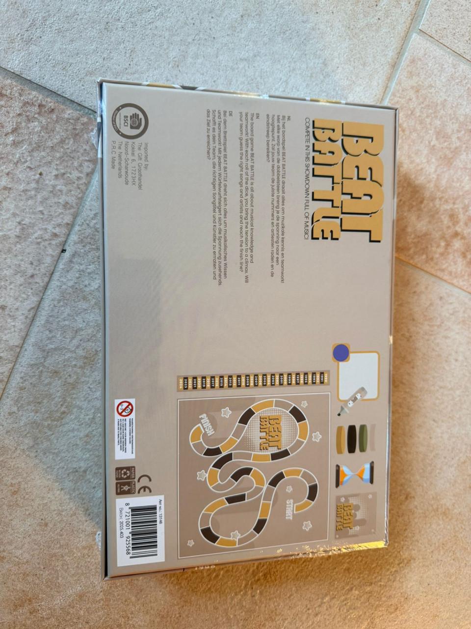 Beat Battle Bordspel - Muziek Trivia