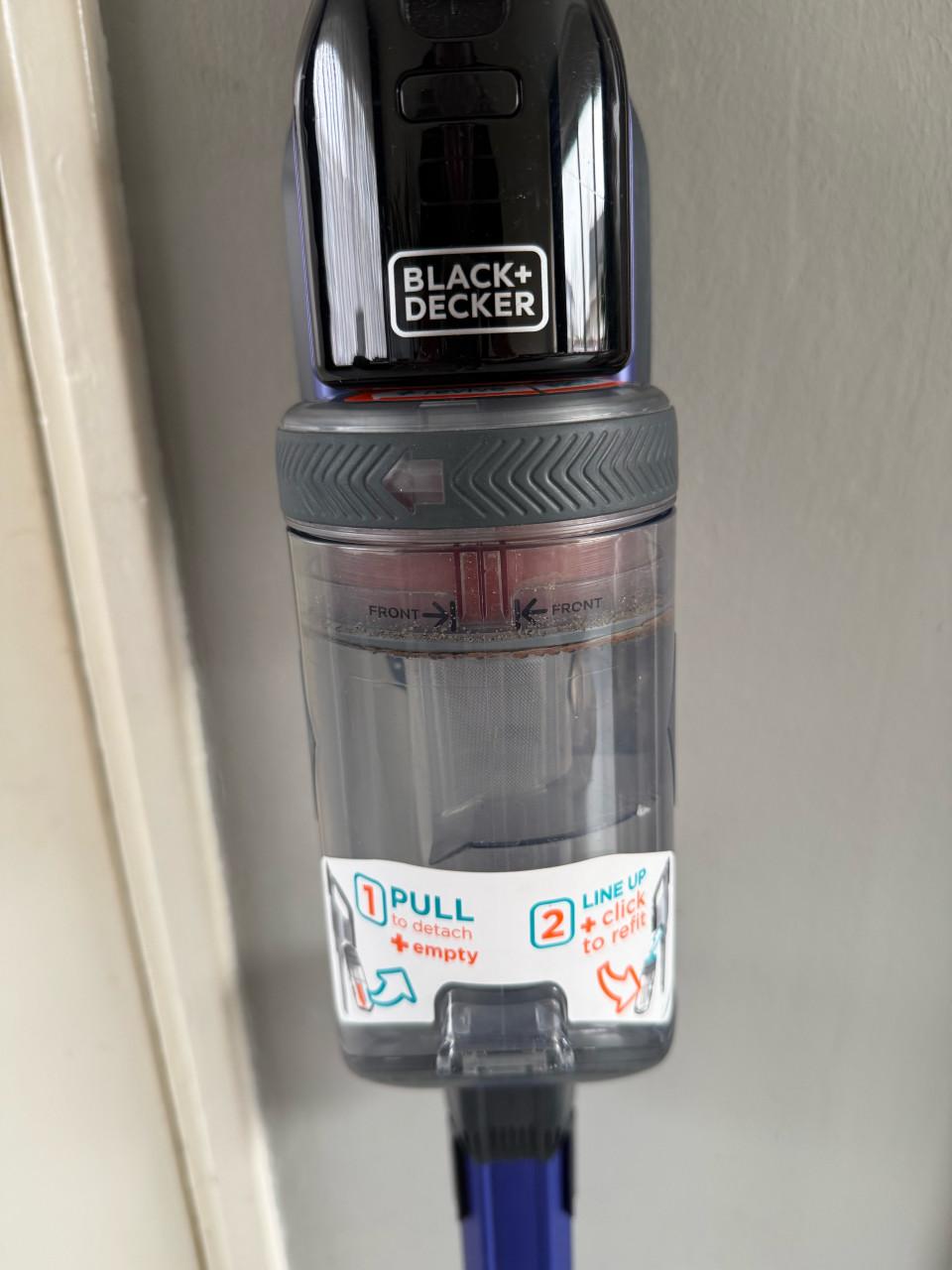 Black en Decker steelstofzuiger zo goed als nieuw met accu