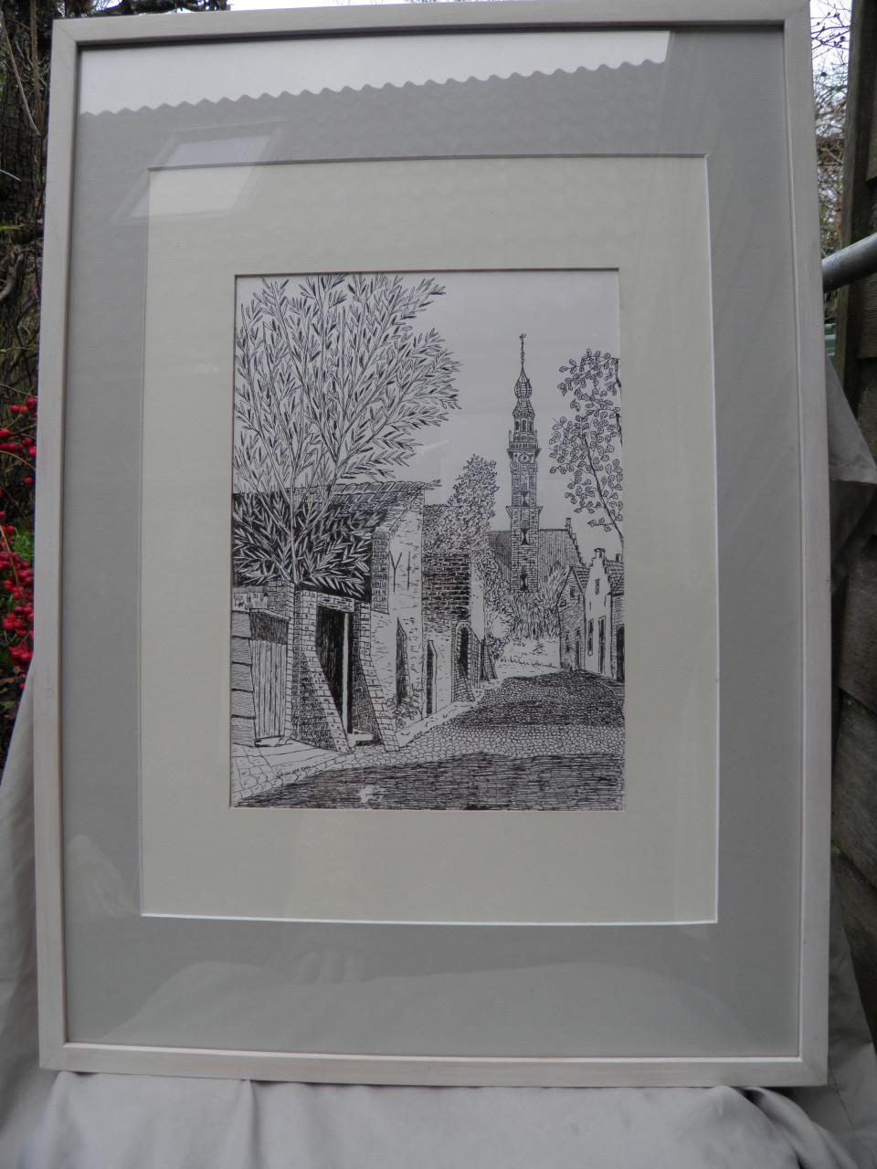 Pentekening veere