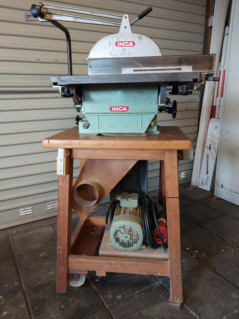 Te koop,Zaagtafel Inca,