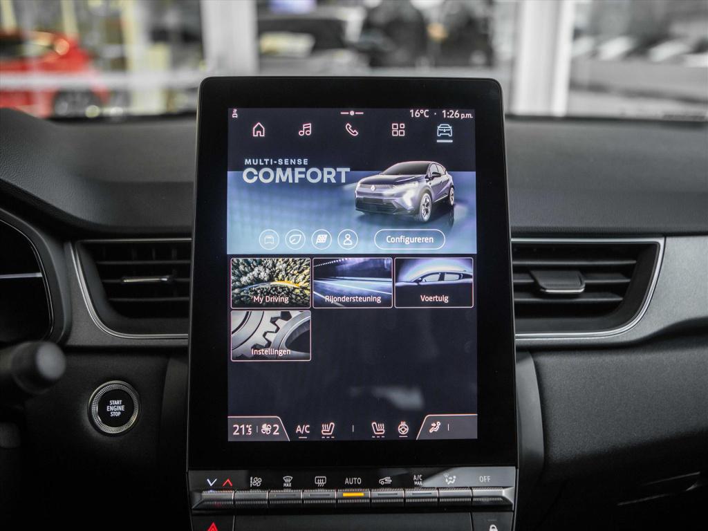 Renault Captur mild hybrid 160pk techno automaat | stoel & stuurverwarming 