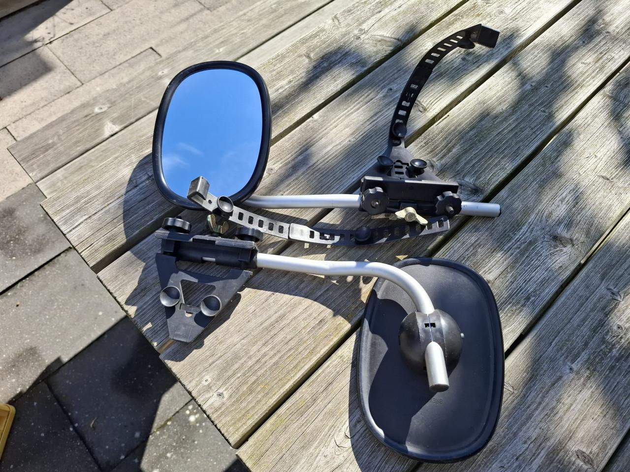 Te koop brevettato universele caravanspiegels