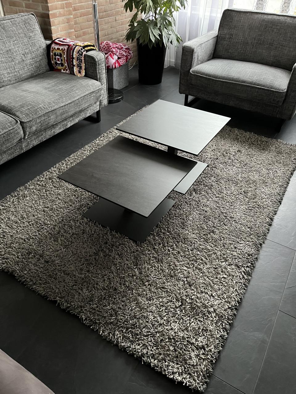 Vloerkleed 160x230, grijs