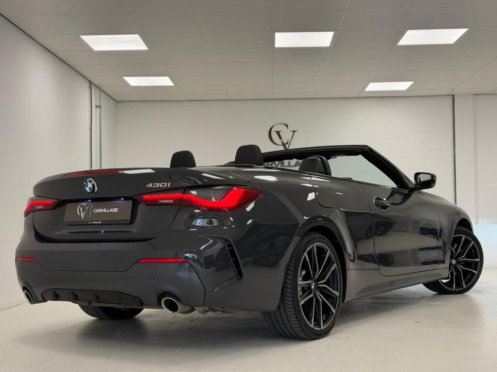BMW 4 Serie cabrio 430i m-sport | dravit grau | nekverwarming | memory |