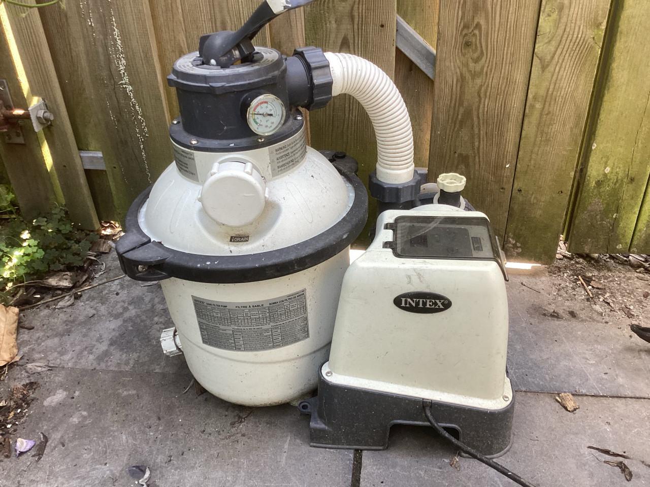 Intex zwembad zandfilter met pomp, model SF90220RC-1