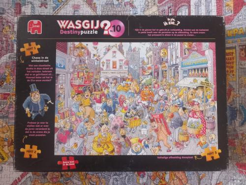 Wasgij puzzel Chaos in de winkelstraat