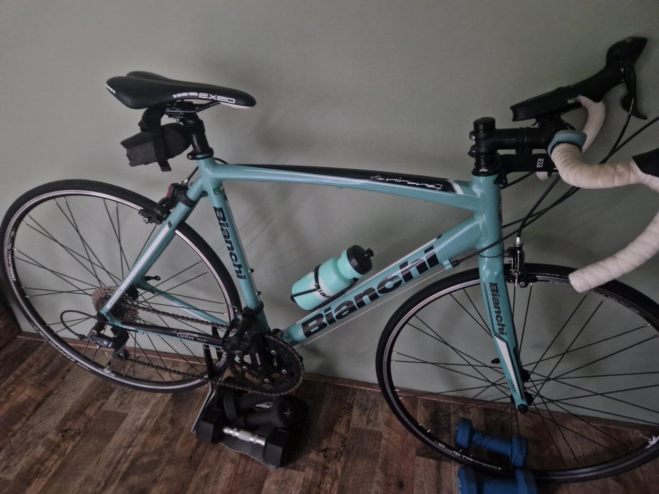 Mooie goed onderhouden Bianchi racefiets
