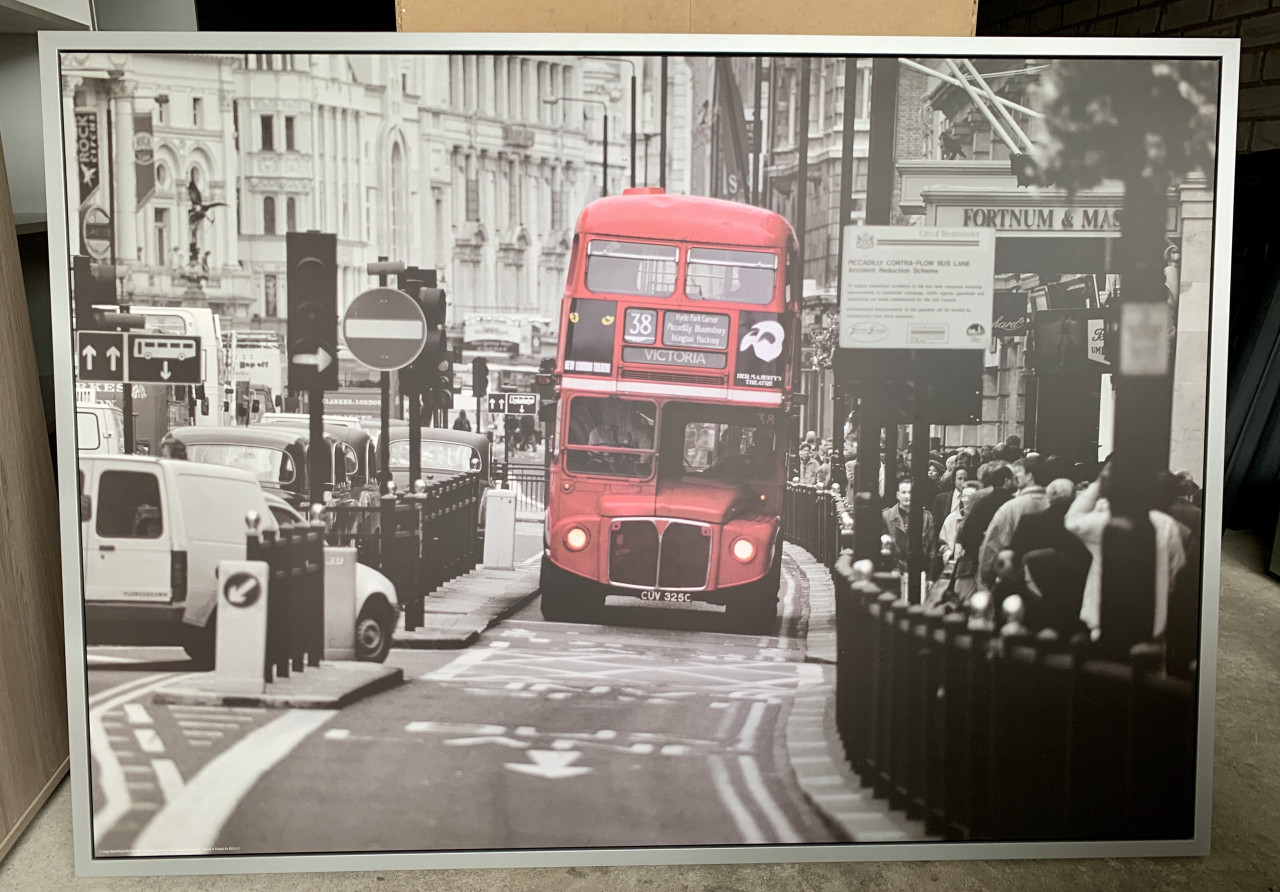 Wanddecoratie Londen & Parijs