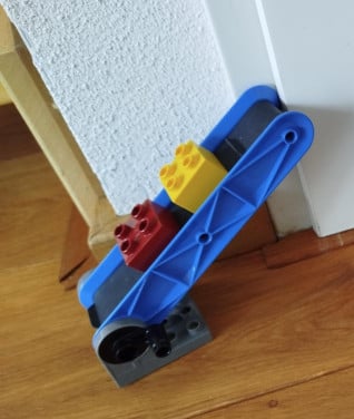 DUPLO TRANSPORTBAND MET STEENTJES