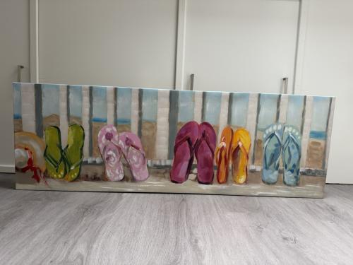 Schilderij canvas 120x40