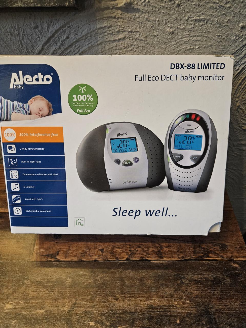 Zgan Alecto DBX-88 Eco Babyfoon - Full Eco DECT Baby Monitor