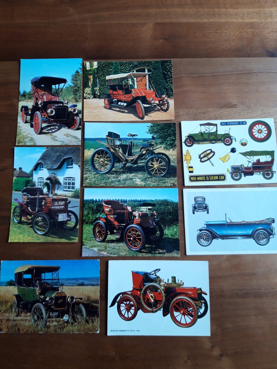 Ansichtkaarten oldtimers