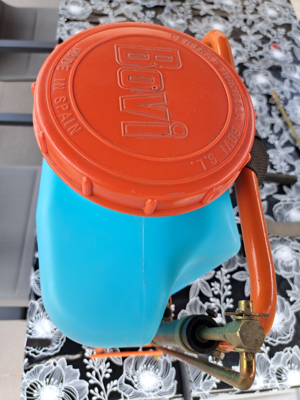 Nieuwe ruggensproeier