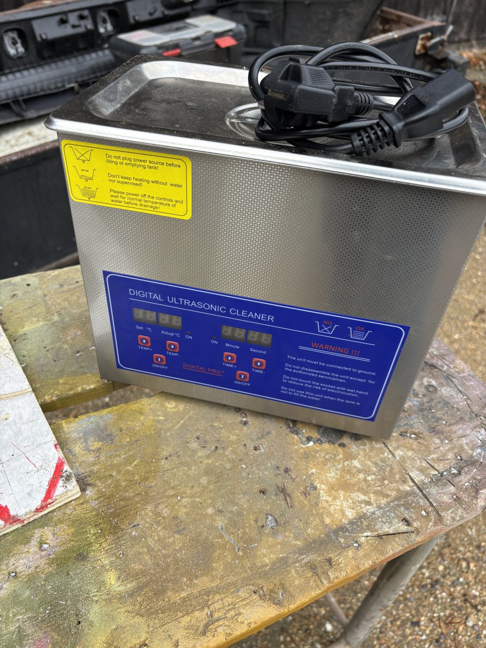Ultrasoon reiniger 3l
