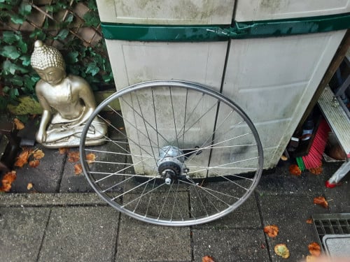 28 inch r.v.s nexus achterwiel, 7 speed,rollerbrake rem