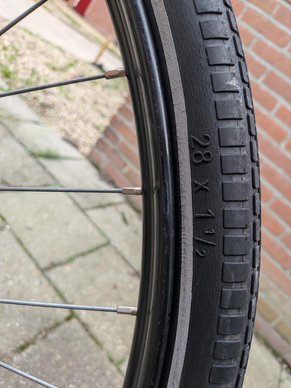 Goed werkende damesfiets met terugtraprem