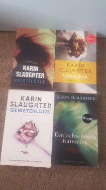 4 boeken van Karin slaughter
